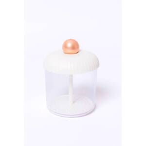 NEW 123 AMORE five second foammaker in white/gold